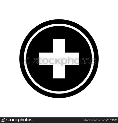 Healthcare plus sign. Medical symbol vector icon. Healthcare plus sign. Medical symbol vector