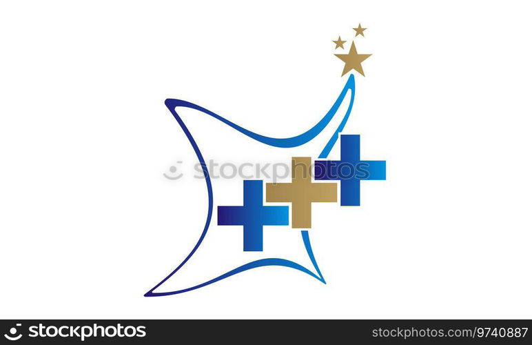 Healthy Care Information Logo Design Template Vector
