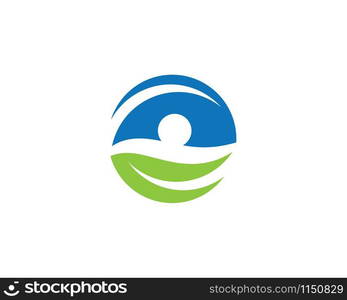 Healthy Life Logo template vector