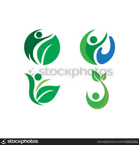 Healthy Life Logo template vector