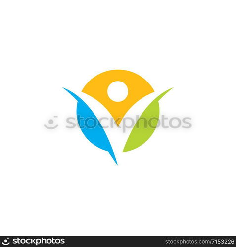 Healthy Life Logo template vector