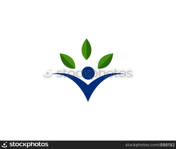 Healthy Life Logo template vector icon