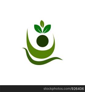 Healthy Life people Logo template vector