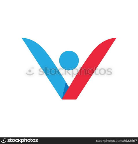 Healthy Life people logo template vector design