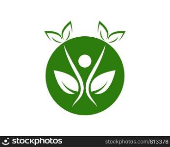 Healthy Life people medical Logo template vector icon