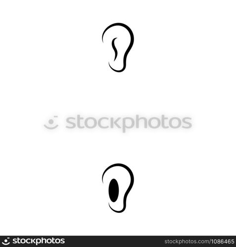 Hearing Logo Template vector icon design