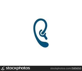Hearing Logo Template vector icon design