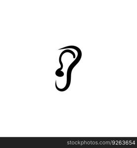 Hearing Logo Template vector icon design