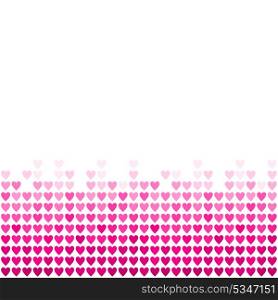 Heart a background. Structure of pink heart. A vector illustration