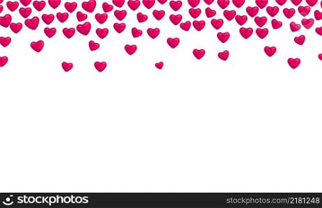 Heart background, Valentine&rsquo;s Day card design element