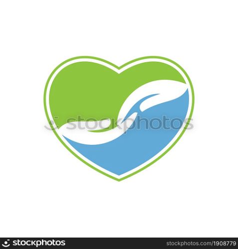 heart care logo design