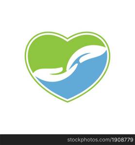 heart care logo design