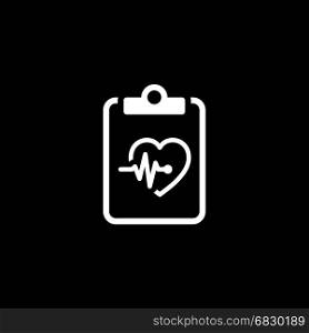 Heart Care Program and Medical Services Icon.. Heart Care Program and Medical Services Icon. Flat Design. Isolated.