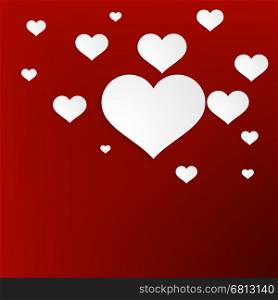 Heart for Valentines Day Background. + EPS10 vector file