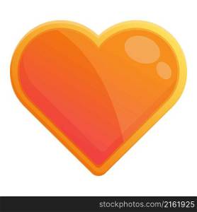 Heart gameplay icon cartoon vector. Gui luck. Casino bar. Heart gameplay icon cartoon vector. Gui luck