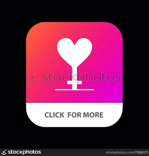 Heart, Gender, Symbol Mobile App Icon Design