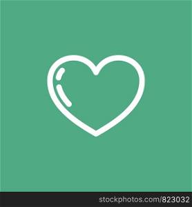 Heart Icon Logo Template Illustration Design. Vector EPS 10.