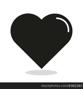 Heart Icon. Perfect Love symbol. Vector illustration. stock image. EPS 10.. Heart Icon. Perfect Love symbol. Vector illustration. stock image.