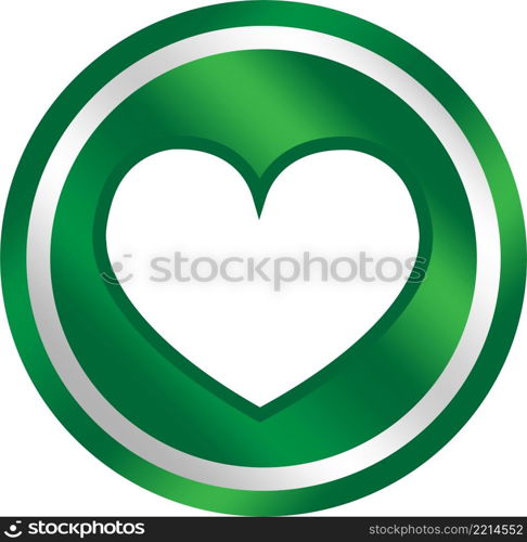 Heart icon sign symbol design