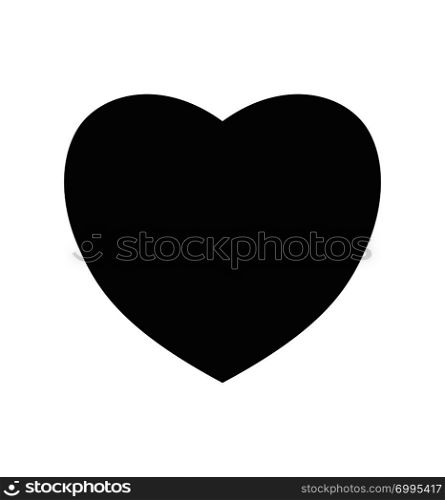 Heart icon vector illustration isolated on white eps 10