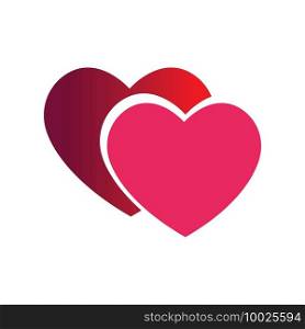Heart Icon Vector. Perfect Love symbol. Valentine’s Day sign