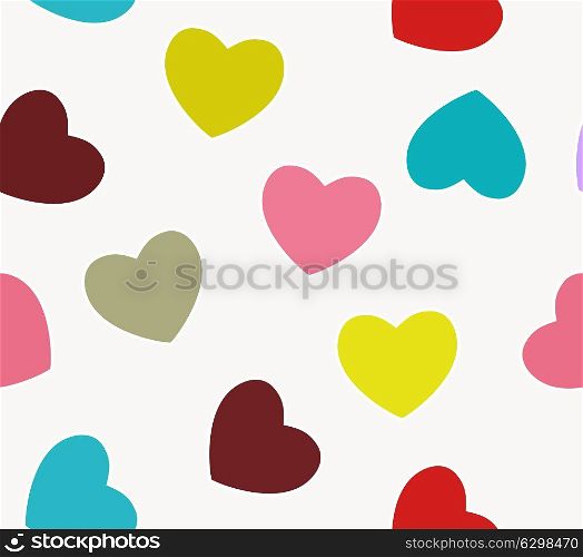 Heart love seamless pattern background. Vector illustr. EPS10. Heart love seamless pattern background. Vector illustration
