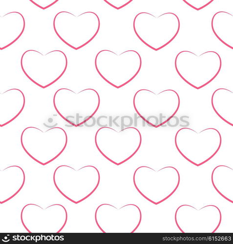 Heart Love Seamless Pattern Background Vector Illustration EPS10. Heart Love Seamless Pattern Background Vector Illustration