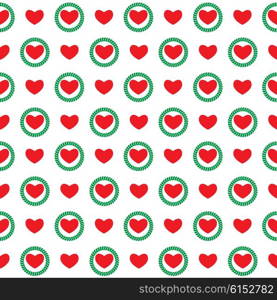 Heart Love Seamless Pattern Background Vector Illustration EPS10. Heart Love Seamless Pattern Background Vector Illustration