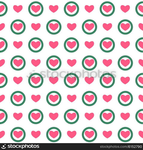 Heart Love Seamless Pattern Background Vector Illustration EPS10. Heart Love Seamless Pattern Background Vector Illustration