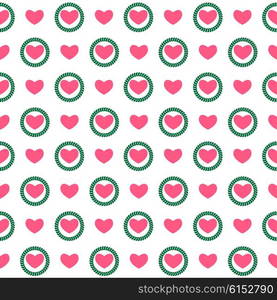 Heart Love Seamless Pattern Background Vector Illustration EPS10. Heart Love Seamless Pattern Background Vector Illustration