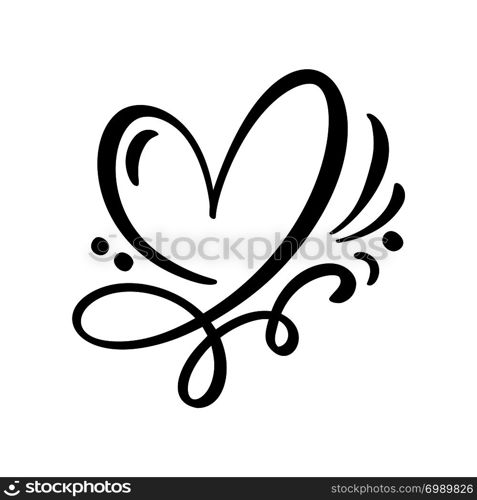 Heart love sign Vector illustration. Romantic symbol linked, join, passion and wedding. Design flat element of valentine day. Template for t-shirt, card, poster.. Heart love sign Vector illustration. Romantic symbol linked, join, passion and wedding. Design flat element of valentine day. Template for t-shirt, card, poster