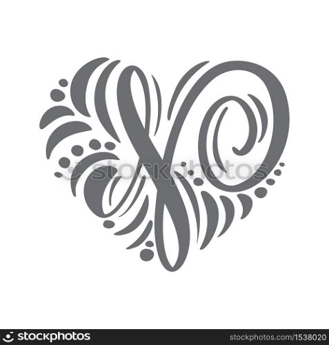 Heart love vector Hand Drawn calligraphic scandinavian floral N logo. Uppercase Hand Lettering Letter N with curl. Wedding Floral Design.. Heart love vector Hand Drawn calligraphic scandinavian floral N logo. Uppercase Hand Lettering Letter N with curl. Wedding Floral Design