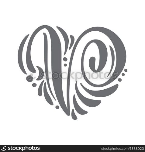 Heart love vector Hand Drawn calligraphic scandinavian floral P logo. Uppercase Hand Lettering Letter P with curl. Wedding Floral Design.. Heart love vector Hand Drawn calligraphic scandinavian floral P logo. Uppercase Hand Lettering Letter P with curl. Wedding Floral Design