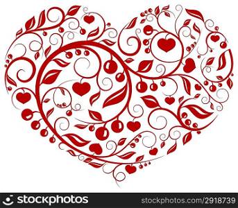 Heart pattern (love, valentine, pattern series)