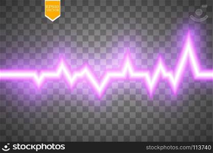 Heart pulse graphic isolated on transparent background. Concept of medicine.Vector illustration. Heart pulse graphic isolated on transparent background. Concept of medicine.Vector illustration. eps 10