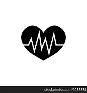 Heart Pulse, Heartbeat Ecg Cardiogram. Flat Vector Icon illustration. Simple black symbol on white background. Heart Pulse, Heartbeat Ecg Cardiogram sign design template for web and mobile UI element. Heart Pulse, Heartbeat Ecg Cardiogram. Flat Vector Icon illustration. Simple black symbol on white background. Heart Pulse, Heartbeat Ecg Cardiogram sign design template for web and mobile UI element.