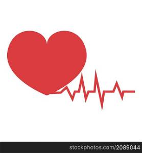 Heart rate icon cartoon vector. Pain attack. Woman disease. Heart rate icon cartoon vector. Pain attack