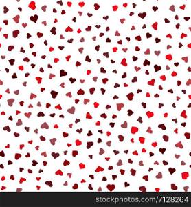 Heart seamless background. Valentine day background. Vector. Heart seamless background