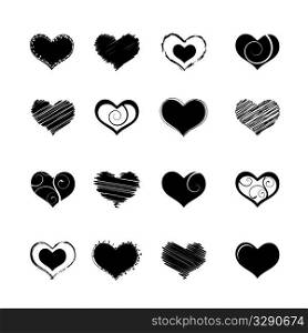 heart shapes