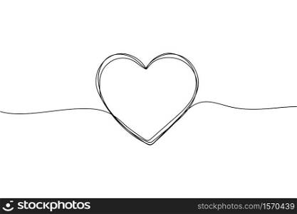 Heart sketch, vector love in line shape. Cute outline doodle heart on white background for valentine, wedding, vintage decoration. Hand drawing design illustration. Heart sketch, vector love in line shape. Cute outline doodle heart on white background for valentine, wedding, vintage decoration. Hand drawing design illustration.