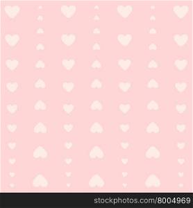 Heart Valentines day on a pink background. Vector illustration. Retro vintage background. Series heart. Heart Valentines day on a pink background