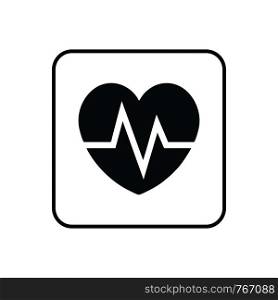 Heart vector icon, Symbol of Love and Valentine's Day, Social love, heart icon, Heart icon, Perfect Love symbol