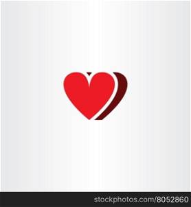 heart vector symbol icon love shape