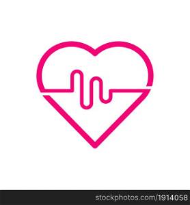 hearth beat logo design