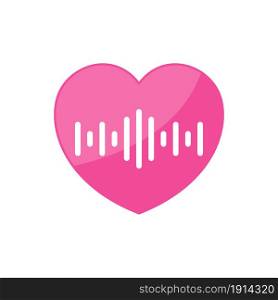 hearth beat logo design