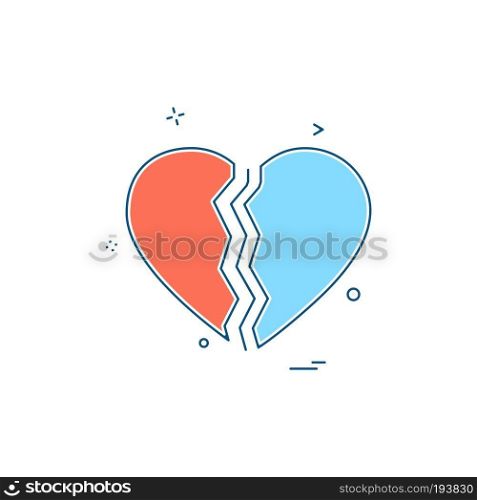 Hearts icon design vector 