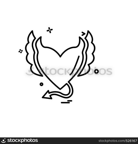 Hearts icon design vector