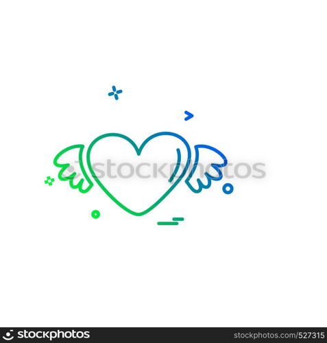 Hearts icon design vector