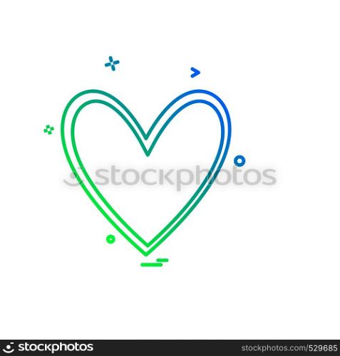 Hearts icon design vector