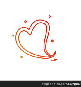 Hearts icon design vector